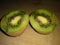 Vibrant Kiwi Fruit Slice: Refreshing Burst of Flavor