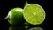 Vibrant Lime On Black Surface: A Sumatraism Inspired Vietnamese Delight