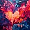 Vibrant Love: A Captivating Explosion of Colors