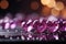 Vibrant magenta hues blend with sparkling bokeh, forming a panoramic Valentines backdrop