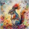 Vibrant Main Squirrel Artwork (AI-Generated)