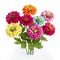 Vibrant And Natural Zinnia Arrangements: A Burst Of Colorful Beauty