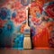 Vibrant Neo-romanticism: Paintbrush Wallpaper Inspired By Matthias Haker