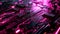 Vibrant Neon Pink Techno Circuitry on Chrome Background