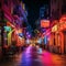 Vibrant Nightlife in Tel Aviv: Neon Lights, Music, and Cocktails