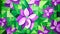 Vibrant Orchid Purple and Lime Green Geometric Mosaic Design