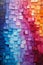 Vibrant Origami: A Closeup Look at Multicolored Wallpapers with