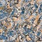 Vibrant painterly mineral stone effect texture seamless pattern. Vivid marbled rock color backdrop texture. Variegated