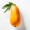 Vibrant Papaya Fruit: Detailed Photo On White Background