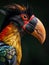 Vibrant Parrot Portrait
