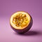 Vibrant Passion Fruit Photography: Realistic Yet Stylized Post Processed Image