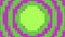 Vibrant pixelated pattern in green and purple for background or design