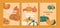 Vibrant Pumpkin Festival Banners, Festive Display Featuring Colorful Pumpkins Of Different Types And Shapes