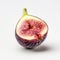 Vibrant Red Fig On White Background: Detailed 8k Photography
