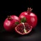 Vibrant Red Pomegranates: A Captivating Fusion Of Nature And Culture