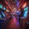 Vibrant Retro Arcade