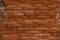 vibrant rough and grunge but well maintained brick wall medium close up texture background