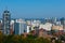 Vibrant skyline of a bustling cityscape featuring tall buildings in City of Hamilton, Ontario