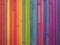 Vibrant Spectrum: Rainbow Wood Bliss