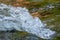 Vibrant splashing water in Rainbow Pools