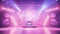 vibrant stage pastel background