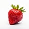 Vibrant Strawberry On White Background: A Stunning Visual