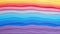 Vibrant Stripes of Rainbow-Colored Sand Texture AI Generated
