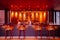 Vibrant stylish Asain night club bar with well design furnitures