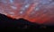 Vibrant sunrise Indian Himalayas