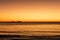 Vibrant sunrise over the water at Jimmy\\\'s Beach, Hawks Nest NSW Australia