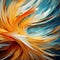 Vibrant Swirling Abstract Patterns in Dynamic Motion