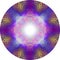 Vibrant Symmetrical Eastern Meditation Mandala