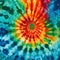 Vibrant Tie-dye Pattern: Precisionist Spiral Group