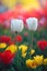 Vibrant Tulips in Spring Bloom