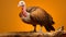 Vibrant Turkey Portrait On Brown Stem - Stunning Hd Photograph