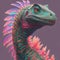 Vibrant Velociraptor