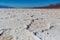 Vibrant view of Badwater basin, endorheic basin in Death Valley National Park, Death Valley, Inyo County California, USA