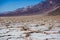 Vibrant view of Badwater basin, endorheic basin in Death Valley National Park, Death Valley, Inyo County California, USA