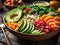The Vibrant Vision of a Vegan Salad Bowl