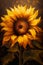 Vibrant Visions: A Sunflower-inspired Masterpiece of Light and C