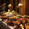 Vibrant and Visually Stunning Buffet Setup