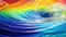 vibrant water rainbow background