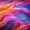 vibrant wave pattern with dynamic and flowing shapes k uhd vey