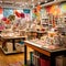 Vibrant Whimsical Scrapbooking Supplies Store