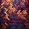 Vibrant Woven Style Abstract Pattern Wallpaper