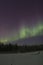 Vibrating auroral arc in the sky