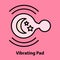 Vibrating Pad on pink