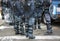 Vicenza, VI, Italy - January 28, 2017: Italian police riot squad