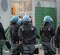 Vicenza, VI, Italy - January 28, 2017: Italian police riot squad