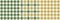 Vichy check pattern for autumn design in green and gold. Seamless gingham classic plaid background graphic for flannel shirt.